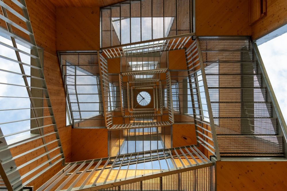Spiraltrapper: Et elegant og funksjonelt designelement